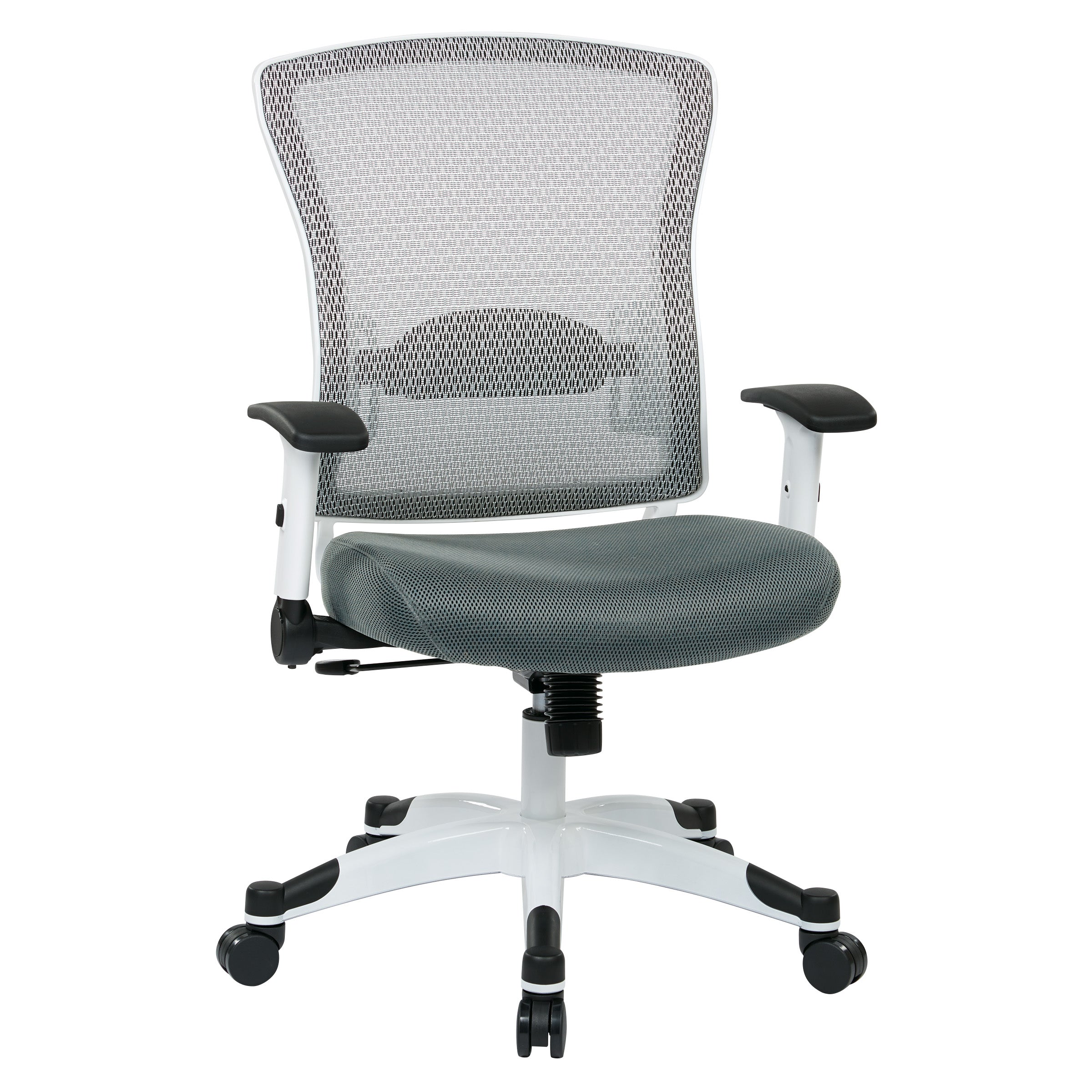White Frame Managers Chair